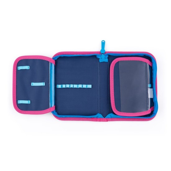 Premium Cool Wild Horses ergonomikus iskolatáska/hátizsák szett tolltartóval és tornazsákkal, vadlovak – 3 részes szett