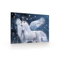 Unikornis Galaxy íróasztal alátét, 60 x 40 cm