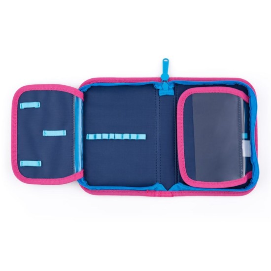 Premium Cool Wild Horses kihajtható tolltartó, felszerelés nélkül, vadlovak