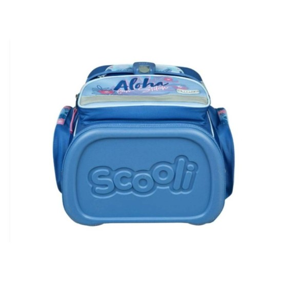 Prémium ergonomikus iskolai hátizsák szett lányoknak, 5 részes, Stitch Scooli