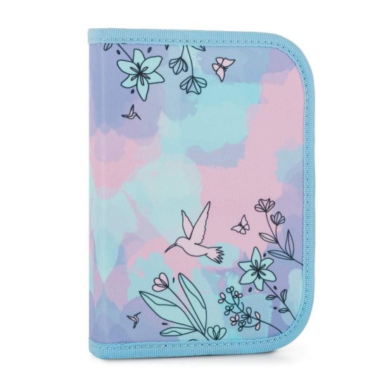 Kolibri Oxy Jumper iskolatáska szett lányoknak, tornazsákkal és tolltartóval, pasztell lila