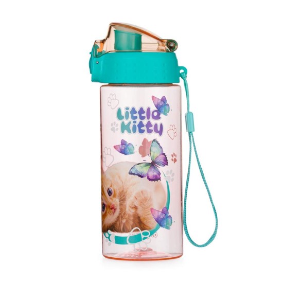 Little Kitty Oxy Click kulacs lányoknak, cicás, 500 ml