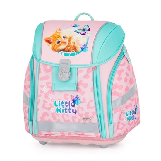 Little Kitty Premium Light iskolatáska lányoknak, cicás
