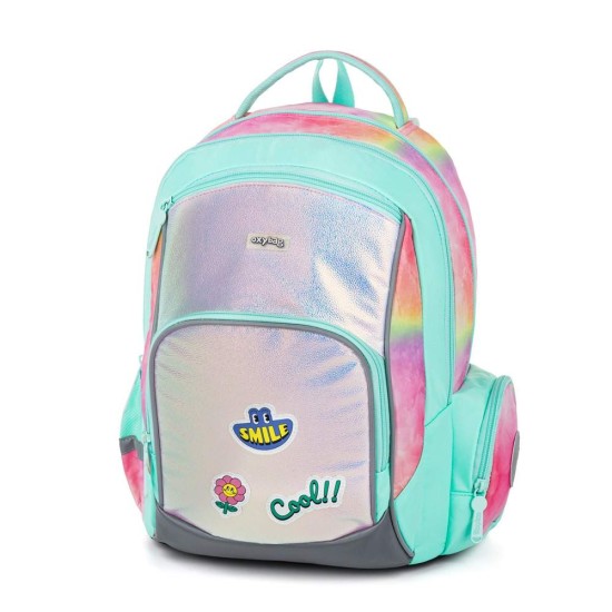 Magic Oxy Go iskolatáska lányoknak, szivárványos