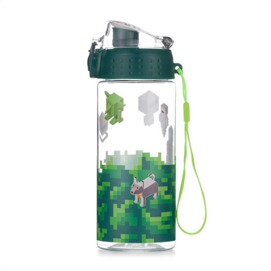 Minecraft Playworld Oxy Click kulacs fiúknak, 500 ml