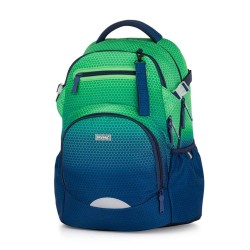 Oxy Ombre Green iskolatáska, zöld