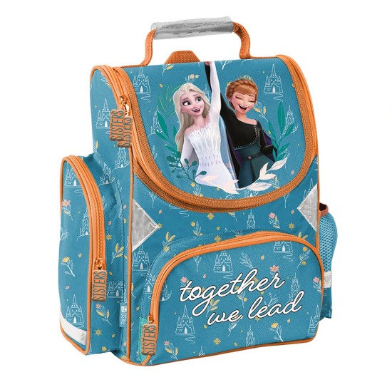 DISNEY FROZEN ergonomikus iskolatáska elsősöknek, türkiz