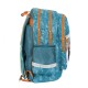 DISNEY FROZEN kétrekeszes ergonomikus iskolatáska és hátizsák, türkiz