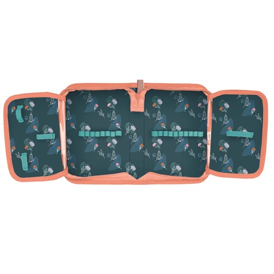 DISNEY FROZEN kihajtható egyrekeszes tolltartó, türkiz