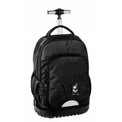 DISNEY MINNIE guruló hátizsák és iskolatáska lányoknak, fekete DISNEY MINNIE guruló hátizsák és iskolatáska lányoknak, fekete
