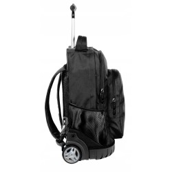 DISNEY MINNIE guruló hátizsák és iskolatáska lányoknak, fekete DISNEY MINNIE guruló hátizsák és iskolatáska lányoknak, fekete