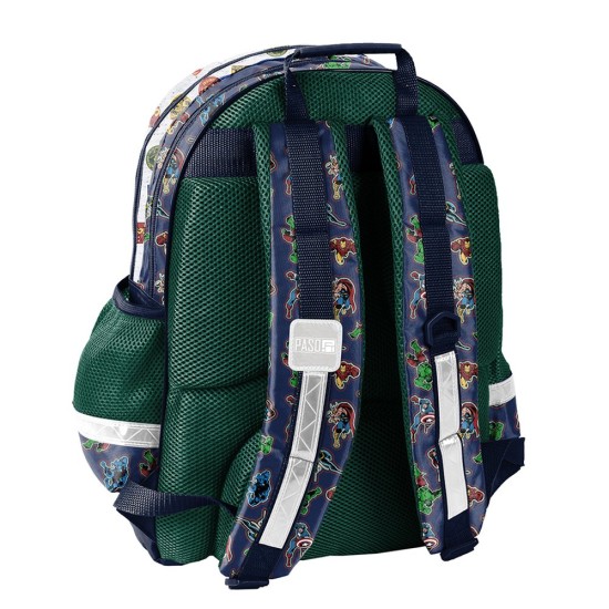 MARVEL UNIVERSUM háromrekeszes iskolatáska és hátizsák fiúknak, Avengers