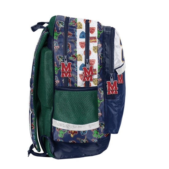 MARVEL UNIVERSUM háromrekeszes iskolatáska és hátizsák fiúknak, Avengers