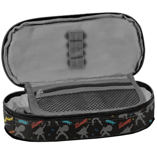 MARVEL AVENGERS ovális egyrekeszes tolltartó fiúknak