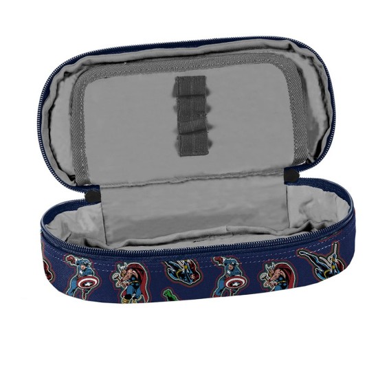 MARVEL UNIVERSUM ovális tolltartó fiúknak, Avengers