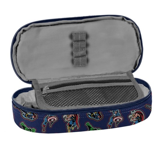 MARVEL UNIVERSUM ovális tolltartó fiúknak, Avengers