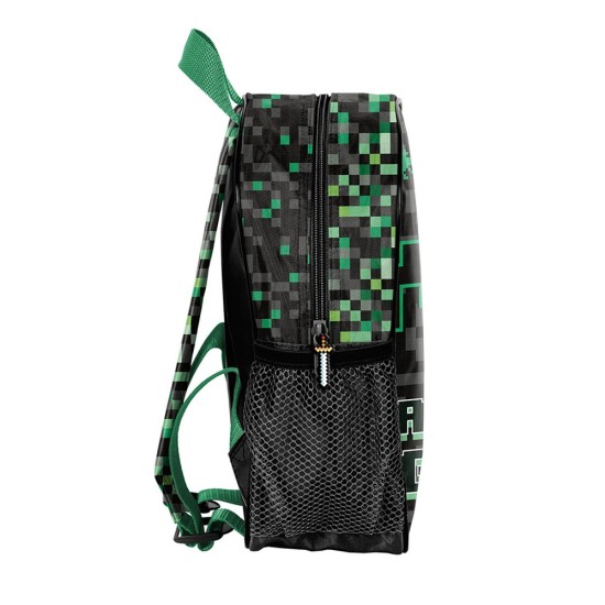 PASO ARCADE GAME gyerek hátizsák ovis kisfiúknak, fekete-zöld