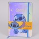 Paso Disney Stitch titkos napló, türkiz, hologrammos