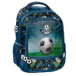 PASO FOOTBALL CLUB kétrekeszes ergonomikus iskolatáska és hátizsák, focis