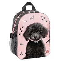 Paso gyerek hátizsák ovis kislányoknak, kutyás, rózsaszín Paso gyerek hátizsák ovis kislányoknak, kutyás, rózsaszín