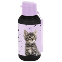 Paso kulacs, cicás, lila- fekete, 500ml