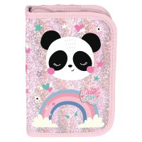 Paso Panda egyrekeszes kihajtható tolltartó, felszerelés nélkül