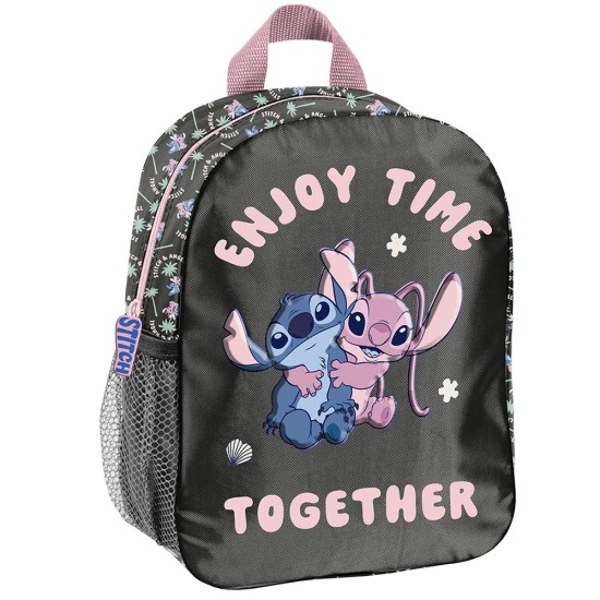 Paso Stitch gyerek hátizsák ovisoknak, fekete