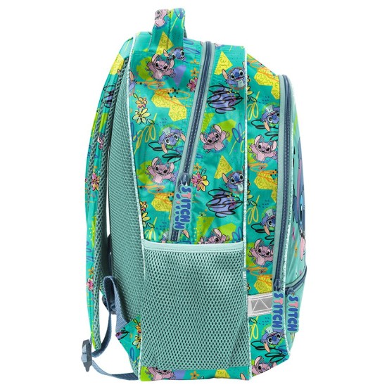 Paso Stitch kétrekeszes ergonomikus iskolatáska és hátizsák, türkiz