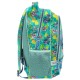 Paso Stitch kétrekeszes ergonomikus iskolatáska és hátizsák, türkiz