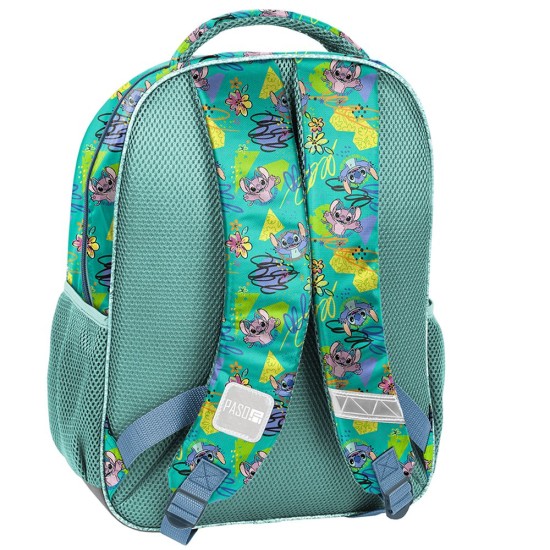 Paso Stitch kétrekeszes ergonomikus iskolatáska és hátizsák, türkiz