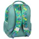 Paso Stitch kétrekeszes ergonomikus iskolatáska és hátizsák, türkiz