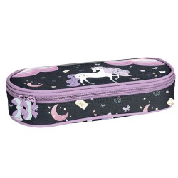 Paso Unicorn egyrekeszes ovális tolltartó