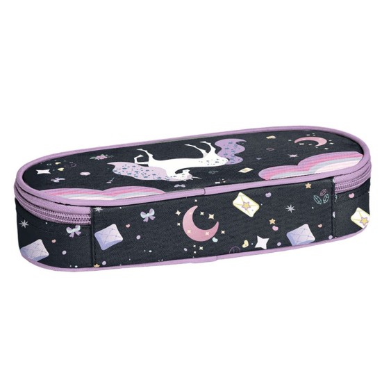 Paso Unicorn egyrekeszes ovális tolltartó