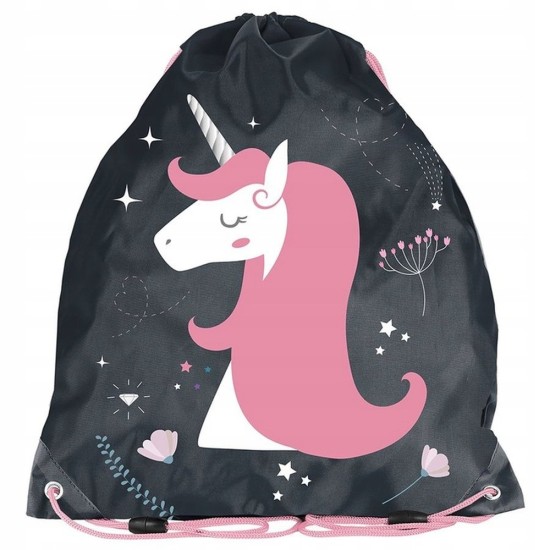 PASO UNICORN tornazsák lányoknak, csillámos unikornis