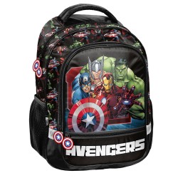 Avengers szupercsapat kétrekeszes hátizsák fiúknak