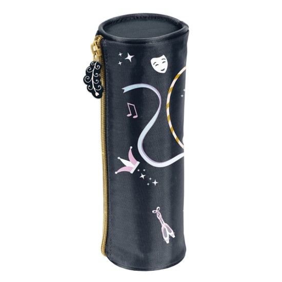 PASO Balerina henger alakú tolltartó lányoknak, fekete