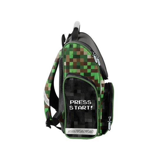 Paso Minecraft World ergonomikus iskolatáska elsősöknek