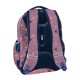 AholaStitch háromrekeszes ergonomikus iskolatáska és hátizsák lányoknak, rózsaszín