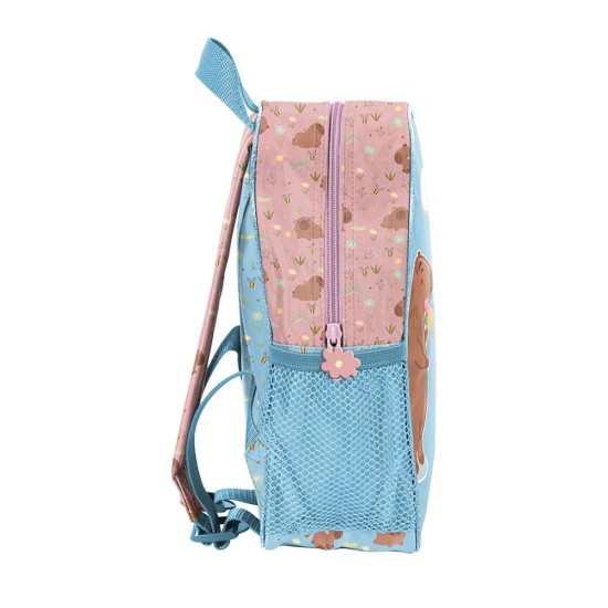 Be Happy Macis gyerek hátizsák ovis kislányoknak, türkiz