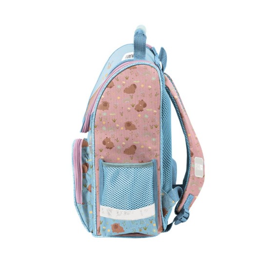 Be Happy Macisergonomikus iskolatáska elsősöknek, türkiz