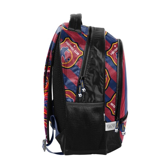 Football Clubkétrekeszes ergonomikus iskolatáska és hátizsák fiúknak, focis