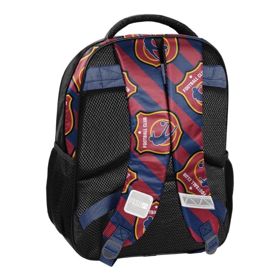 Football Clubkétrekeszes ergonomikus iskolatáska és hátizsák fiúknak, focis