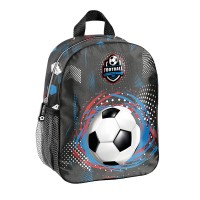Football Team gyerek hátizsák ovisoknak, focis, fekete