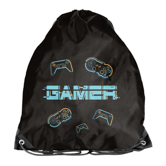 Gamer Star tornazsákfiúknak, fekete