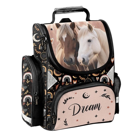 LovelyHorsesergonomikus iskolatáska elsősöknek, lovas