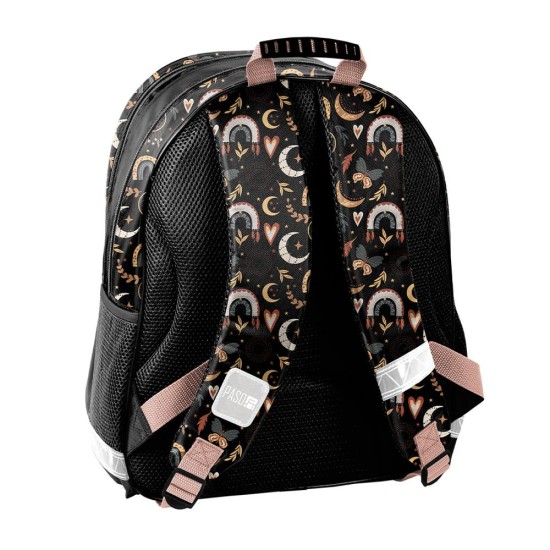 LovelyHorseskétrekeszes ergonomikus iskolatáska és hátizsák lányoknak, lovas