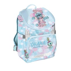 Ohana Stitch ergonomikus iskolatáska és hátizsák lányoknak, türkiz