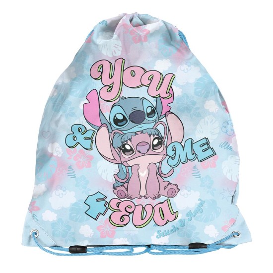 OhanaStitch tornazsák lányoknak, türkiz