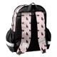 Princess Black Catkétrekeszes ergonomikus iskolatáska és hátizsák lányoknak, cicás