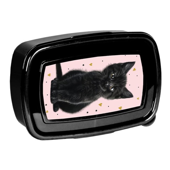 Princess Black Catuzsonnás doboz lányoknak, cicás